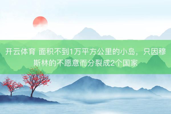 开云体育 面积不到1万平方公里的小岛,只因穆斯林的不愿意而分裂成2个国家