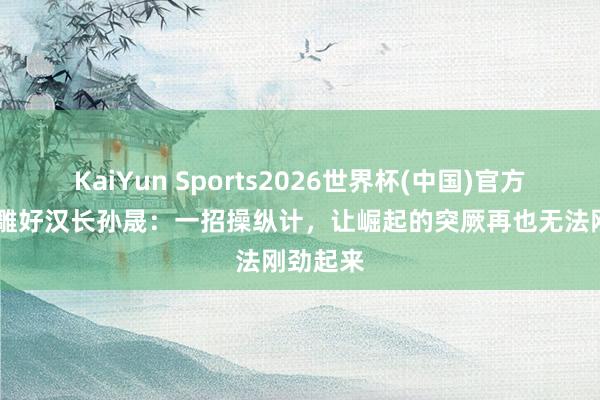 KaiYun Sports2026世界杯(中国)官方网站 射雕好汉长孙晟：一招操纵计，让崛起的突厥再也无法刚劲起来